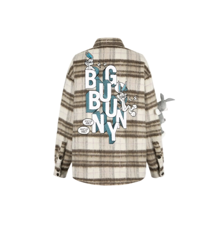 13 DE MARZO BUGS BUNNY'S PLAID SHIRT JACKET