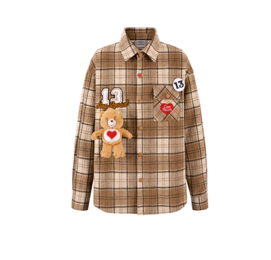 13 DE MARZO CARE BEARS SHIRT JACKET