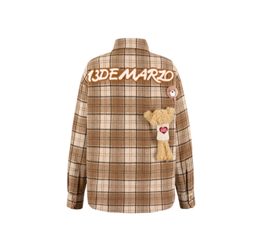 13 DE MARZO CARE BEARS SHIRT JACKET
