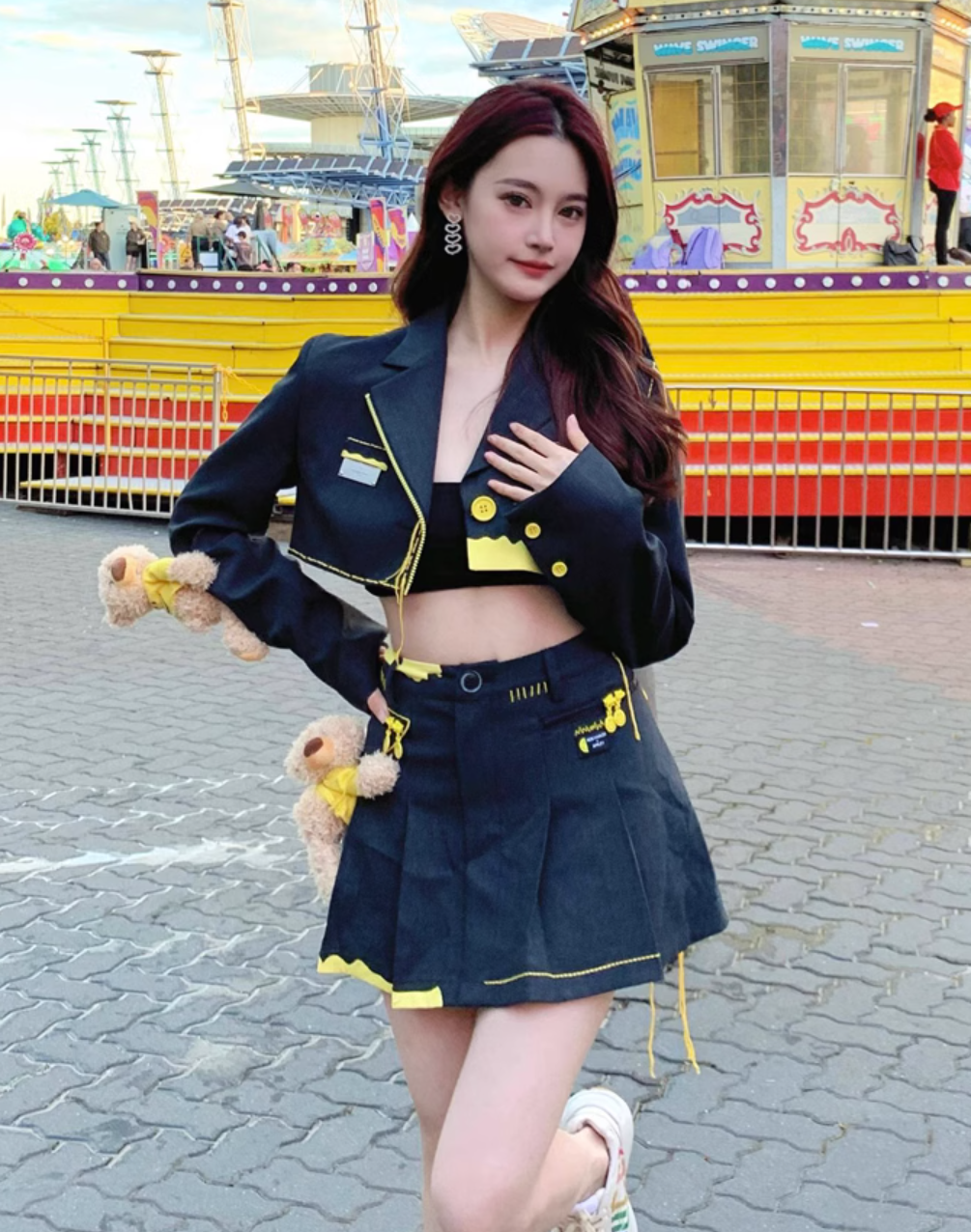 13 DE MARZO SMILEY SHORT JACKET