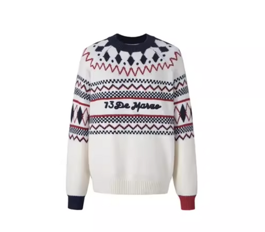 13 DE MARZO BEAR EXOTIC NOSTALGIA SWEATER