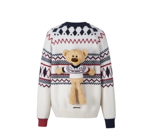 13 DE MARZO BEAR EXOTIC NOSTALGIA SWEATER