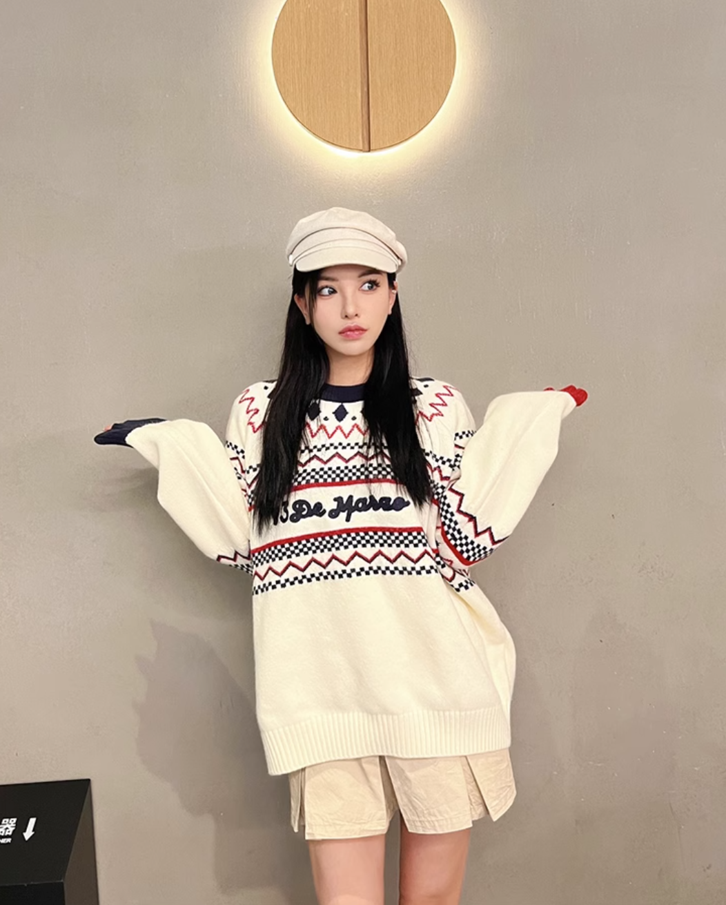 13 DE MARZO BEAR EXOTIC NOSTALGIA SWEATER