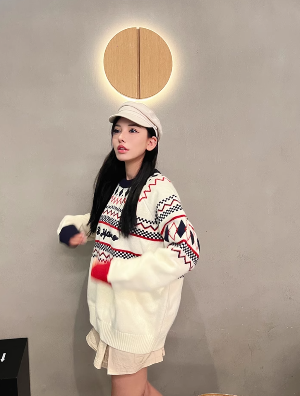 13 DE MARZO BEAR EXOTIC NOSTALGIA SWEATER