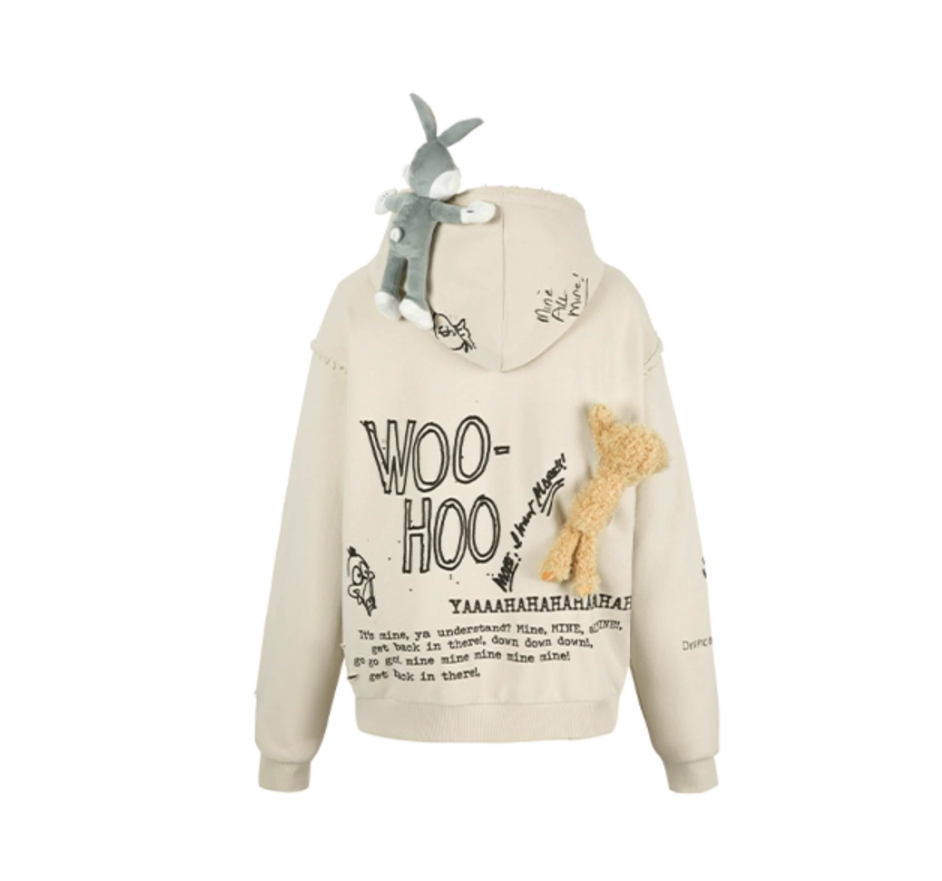 13 DE MARZO LOONEY TUNES DOODLE HOODIE