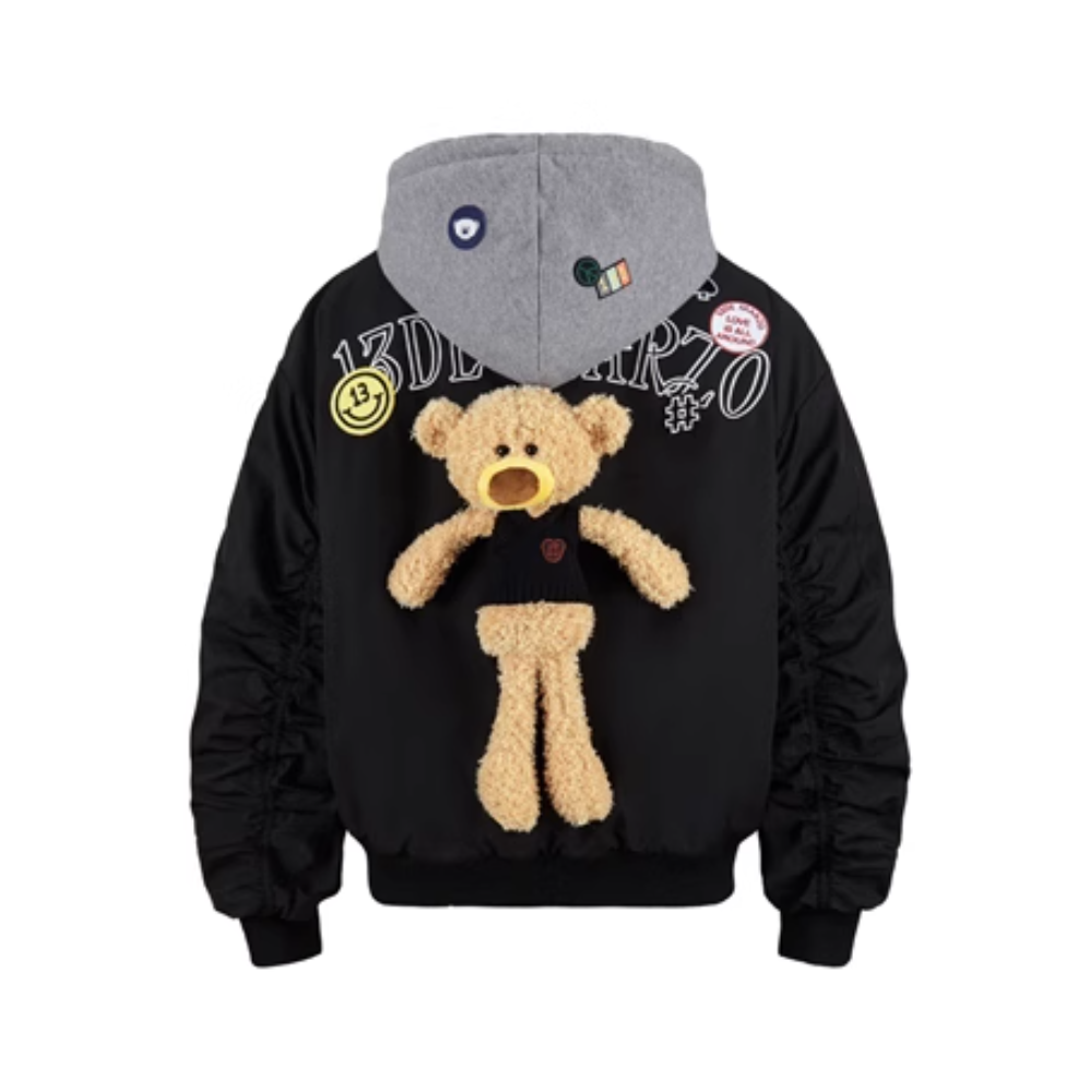 13 DE MARZO BADGES MA-1 JACKET