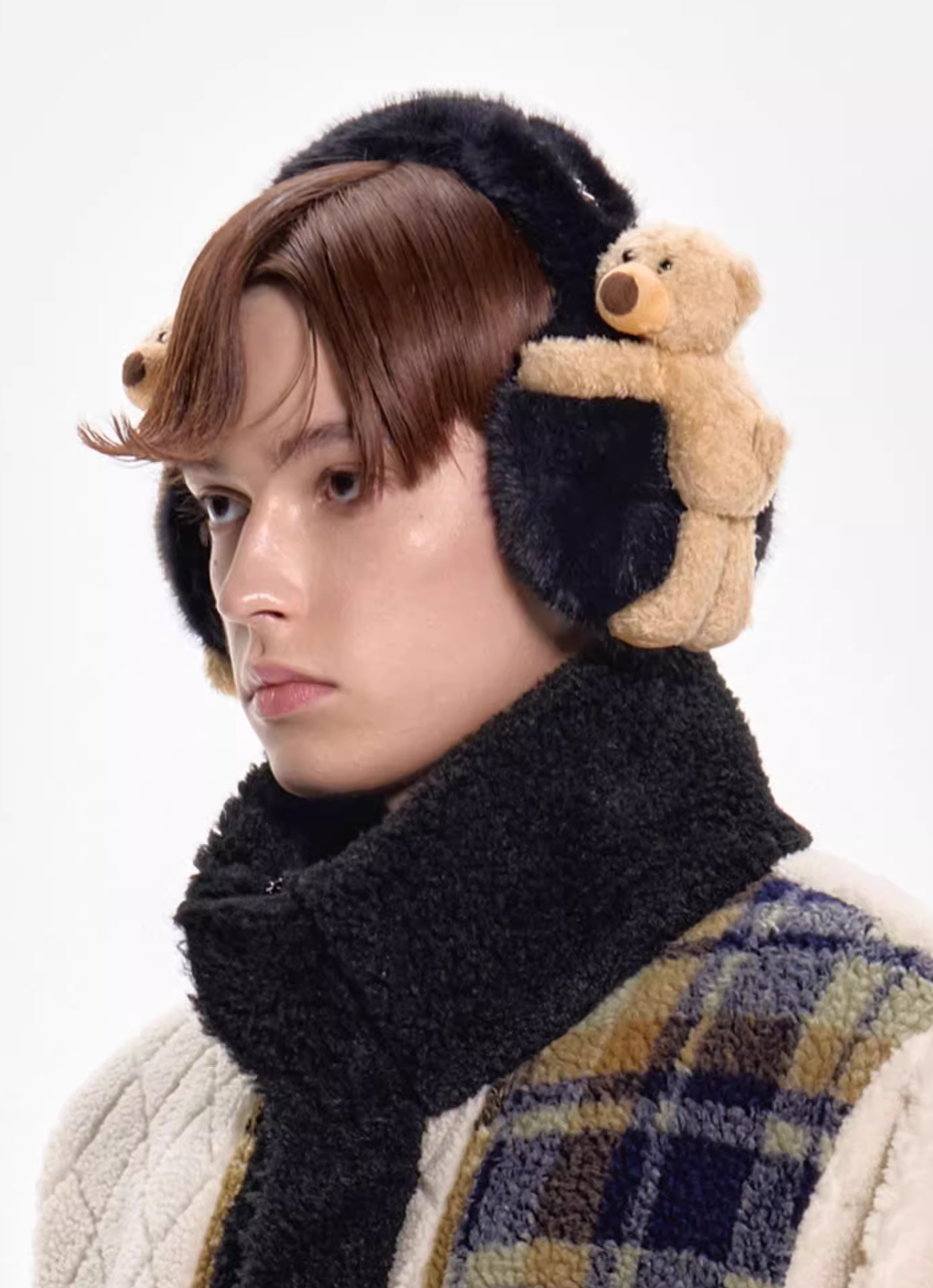 13DE MARZO PLUSH EAR BAG WINDPROOF EARMUFFS