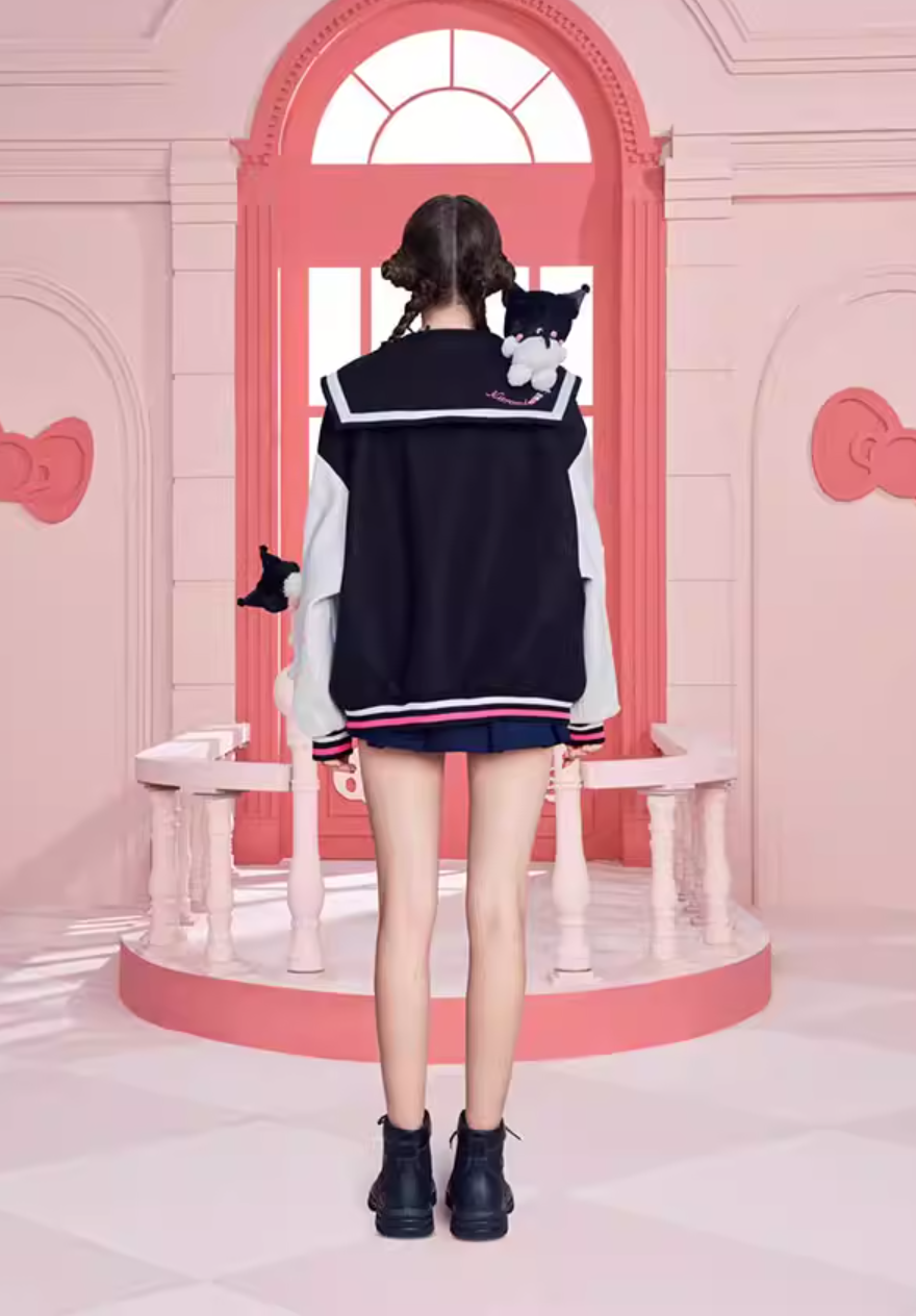 13 DE MARZO KOUROMI BEAR SAILOR BASEBALL  JACKET