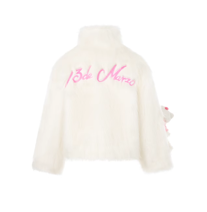 13 DE MARZO HELLO KITTY BEAR ARTIFICIAL MINK COAT