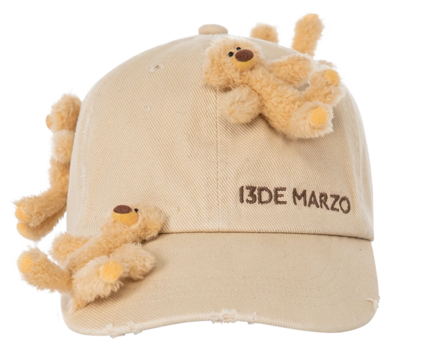 13 DE MARZO Multi Bear Denim Cap