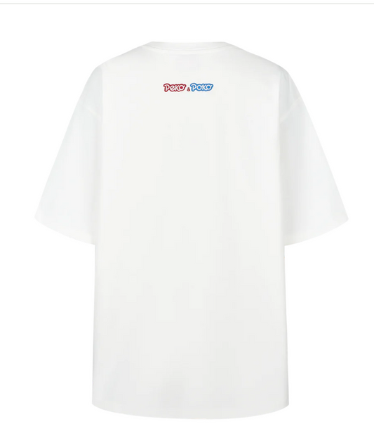 13 DE MARZO  PEKO SWEETS BEAR WASHED T-SHIRT WHITE