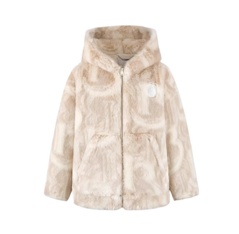 13DE MARZO ARTIFICIAL FUR LOGO COAT