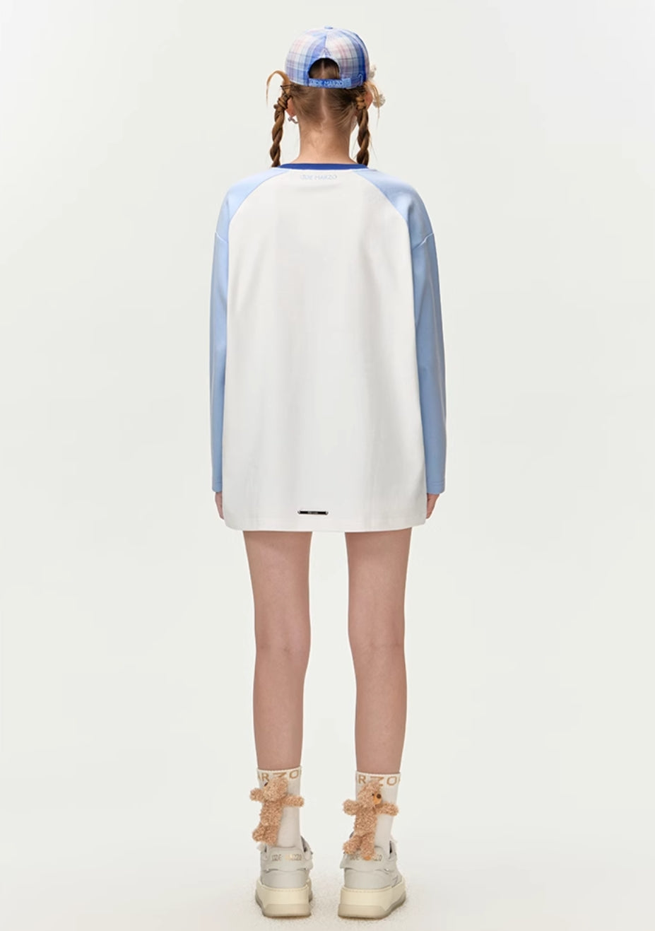 13DE MARZO LONG-SLEEVED SHOULDER PRINT