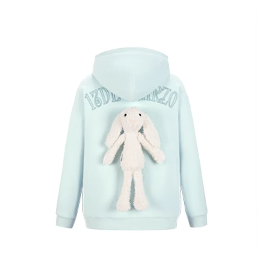 13DE MARZO DOOZOO LOGO ZIP HOODIE