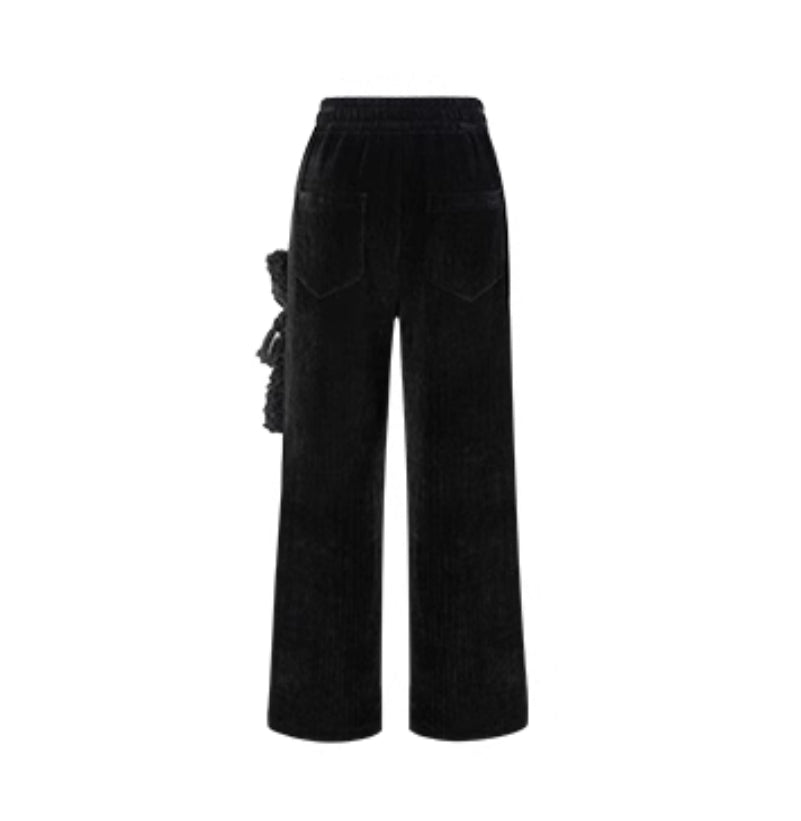 13DE MARZO BEAR CORDUROY SWEATPANTS