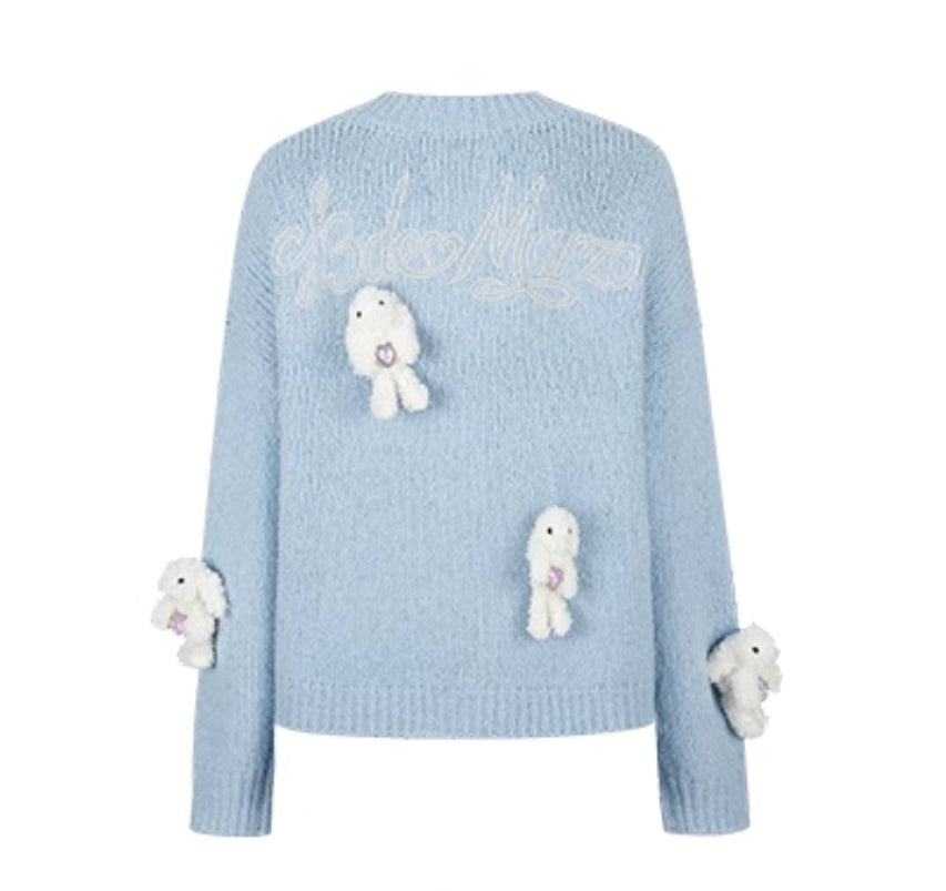 13DE MARZO DOOZOO RHINESTONE CARDIGAN
