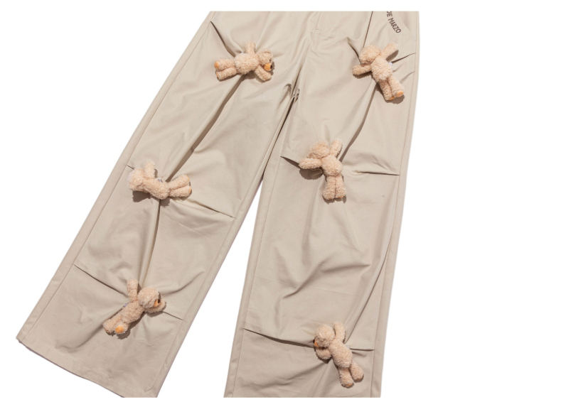 13DE MARZO Doozoo Casual Cargo Pants Khaki