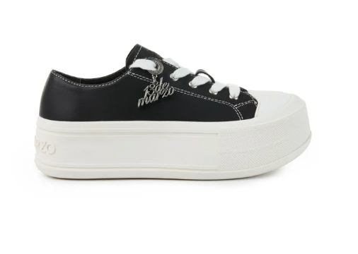 13DE MARZO Digital Logo Sneakers Black