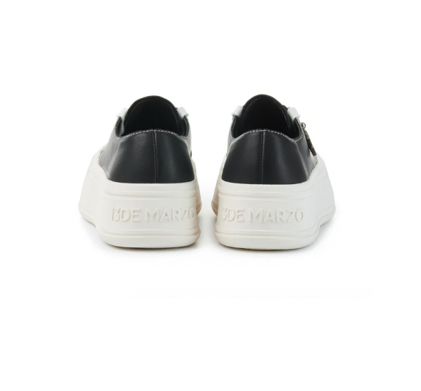13DE MARZO Digital Logo Sneakers Black