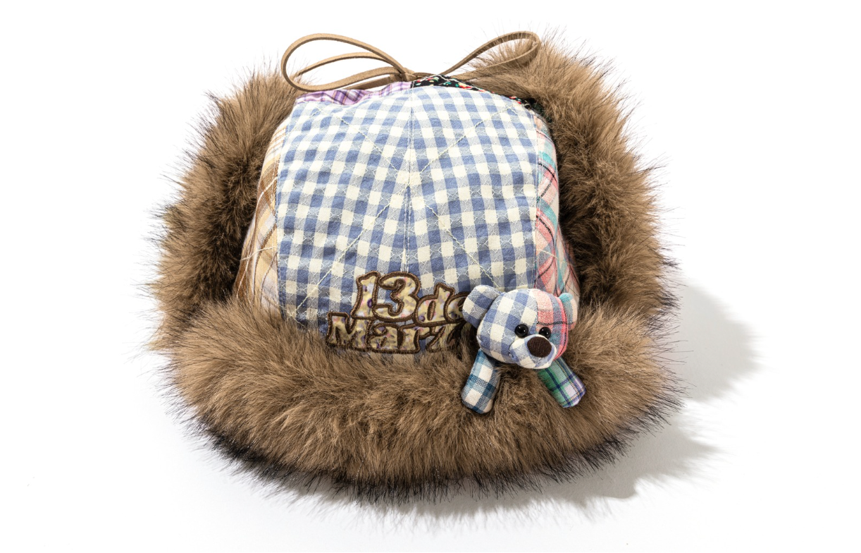 13DE MARZO Plaid Earflap