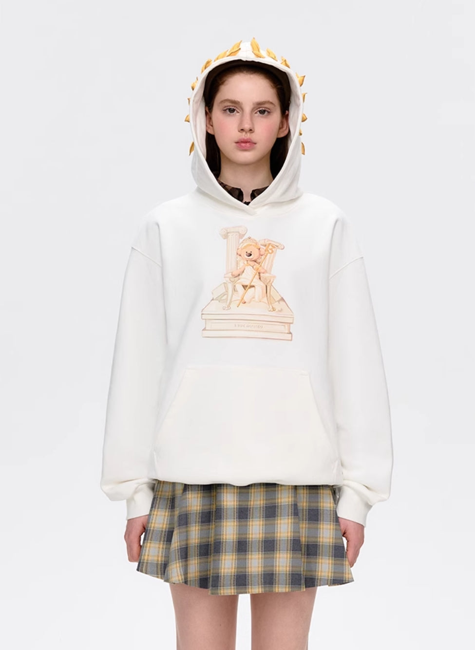13DE MARZO KING OF OLYMPUS ILLUSTRATED HOODIE