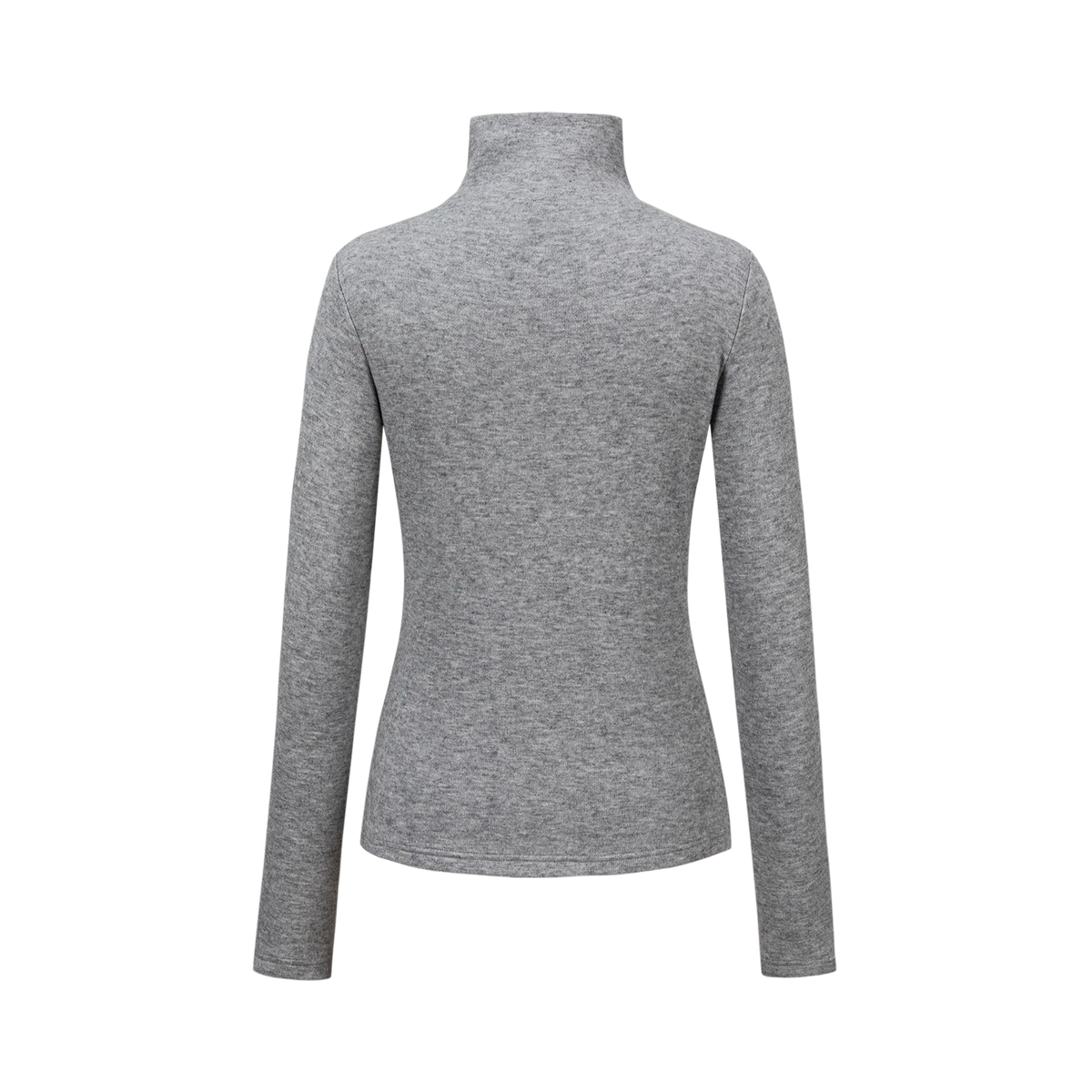 13DE MARZO Knit Turtleneck Base Layer Grey