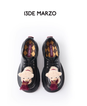13DE MARZO Chunky Sole Derby Shoes