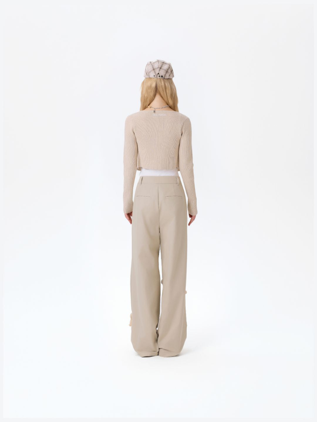 13DE MARZO Doozoo Casual Cargo Pants Khaki