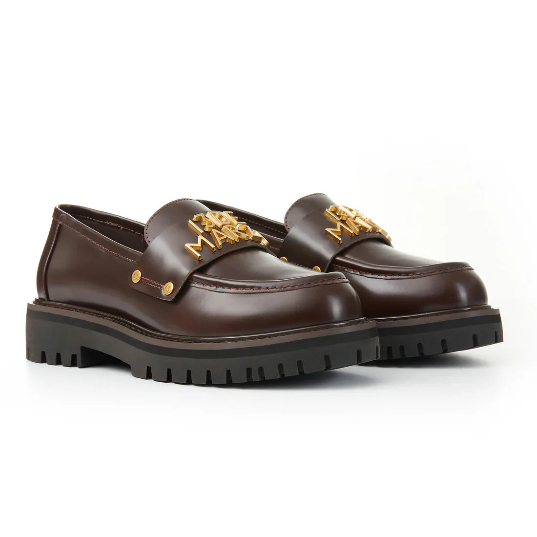 13DE MARZO Bear logo Loafers