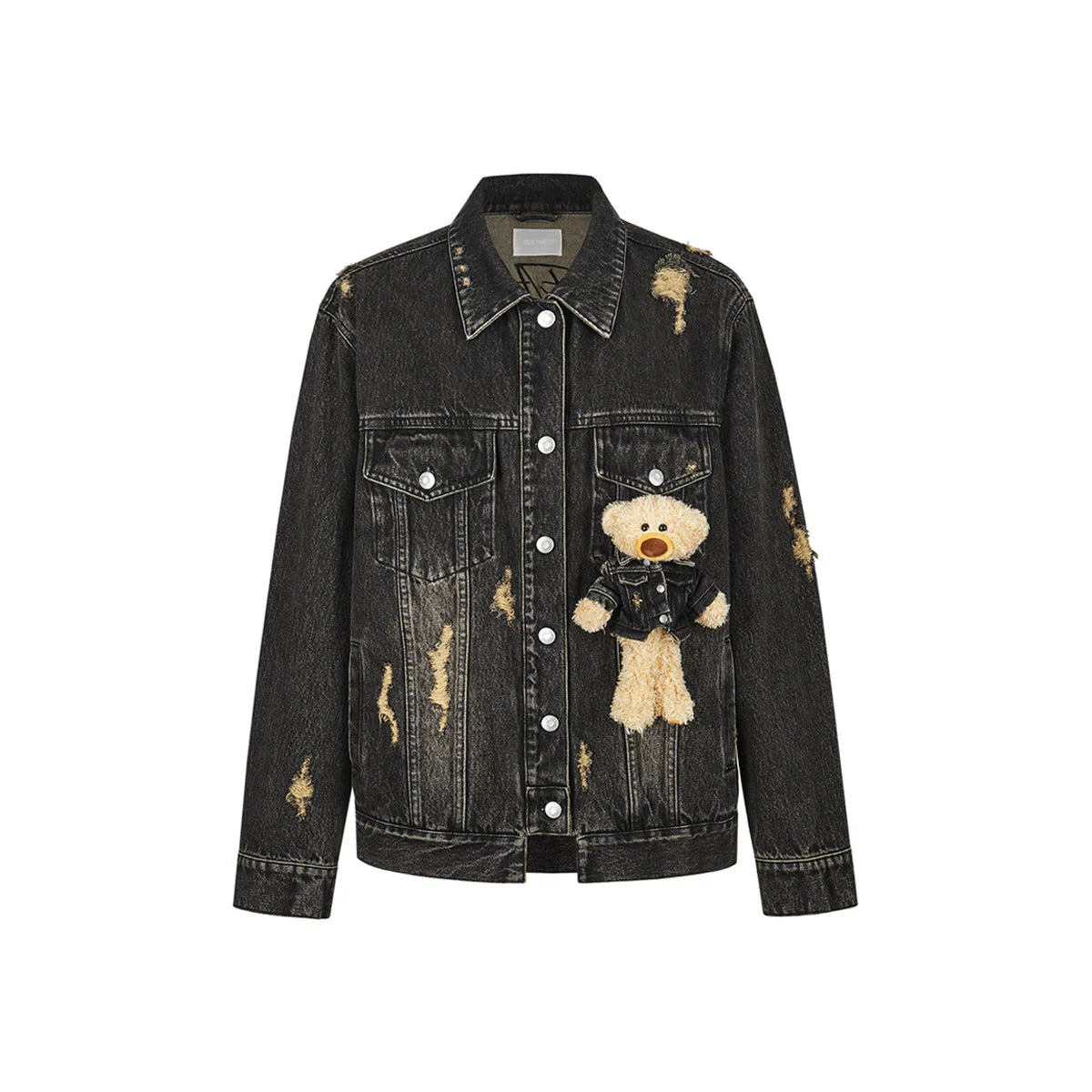 13DE MARZO DOOZOO COSTUME DENIM JACKET BLACK