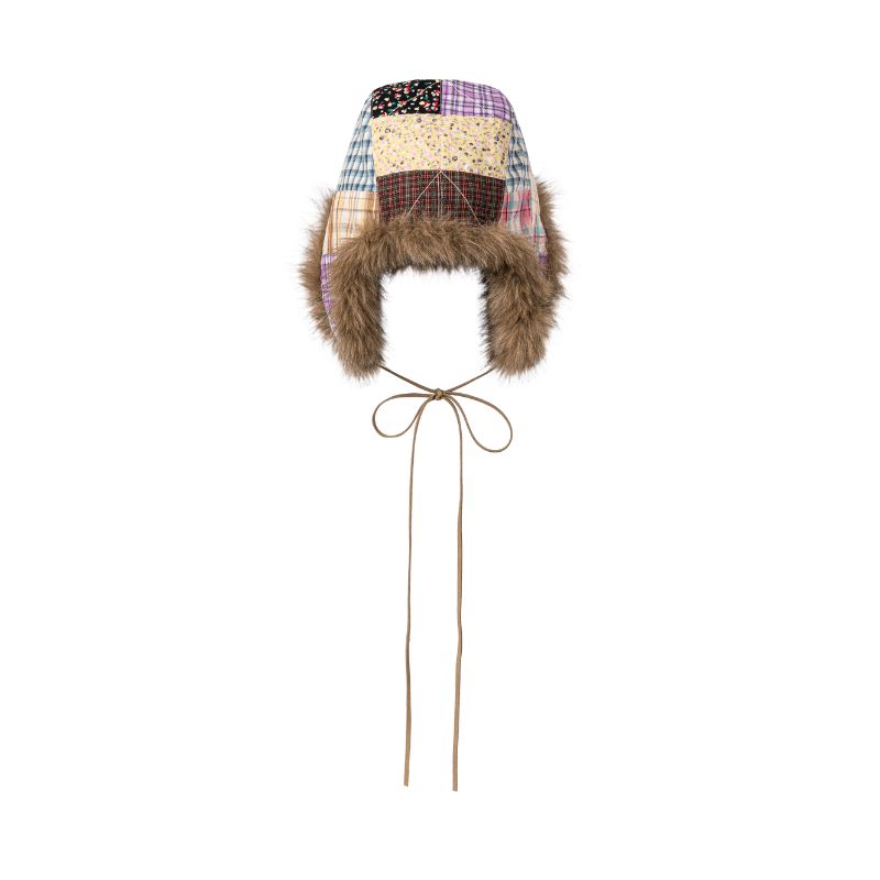 13DE MARZO Plaid Earflap