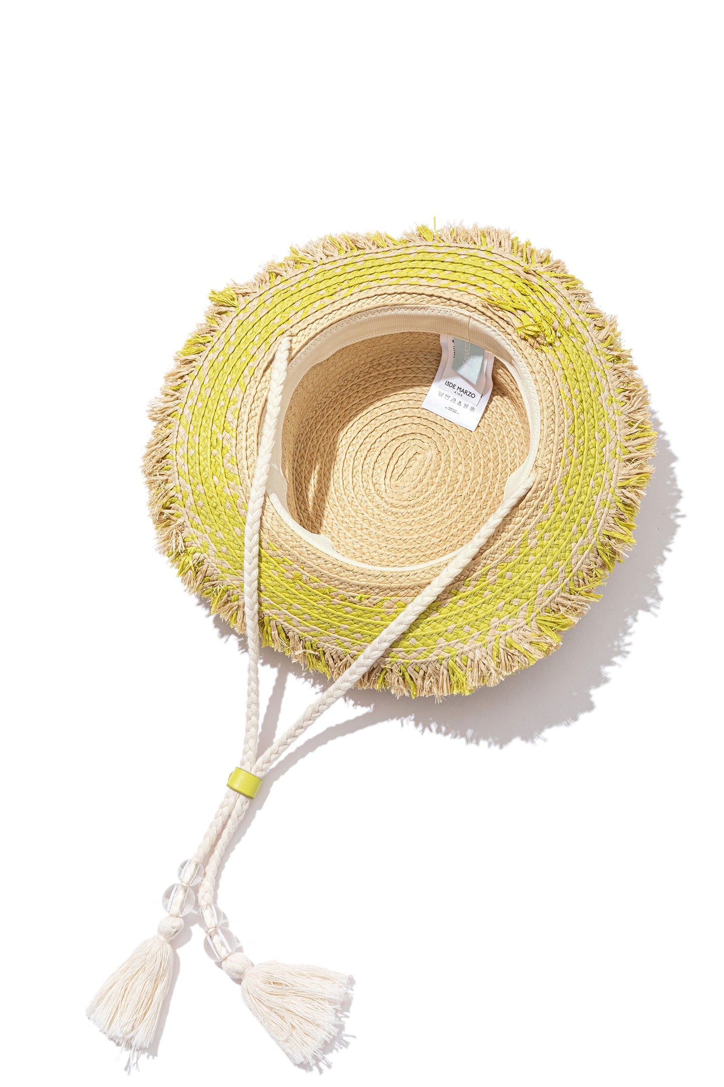 13DE MARZO Floral BabyBear Straw Hat