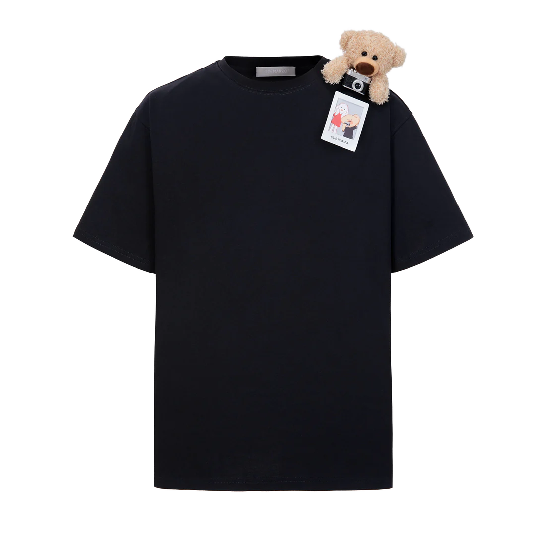 13DE MARZO BEAR INSTANT PHOTO T-SHIRT