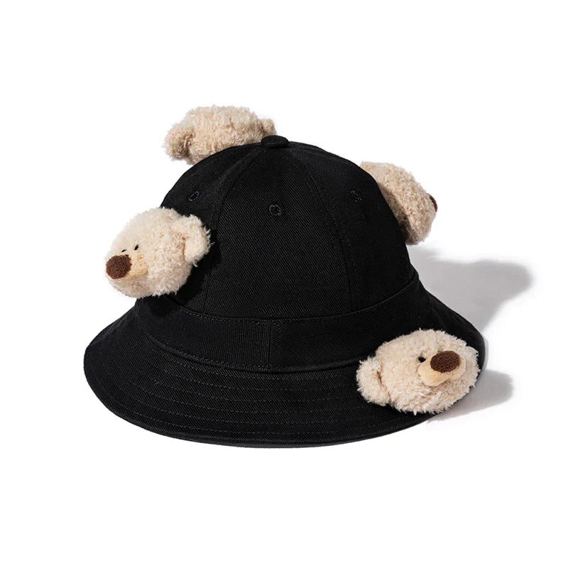 13DE MARZO BabyBear Arch Bucket Hat Black