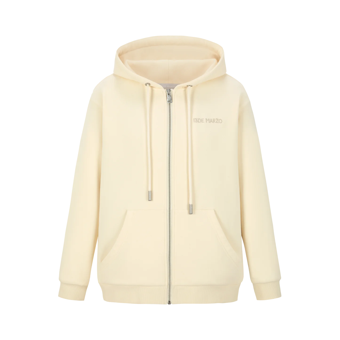 13DE MARZO DOOZOO LOGO ZIP HOODIE
