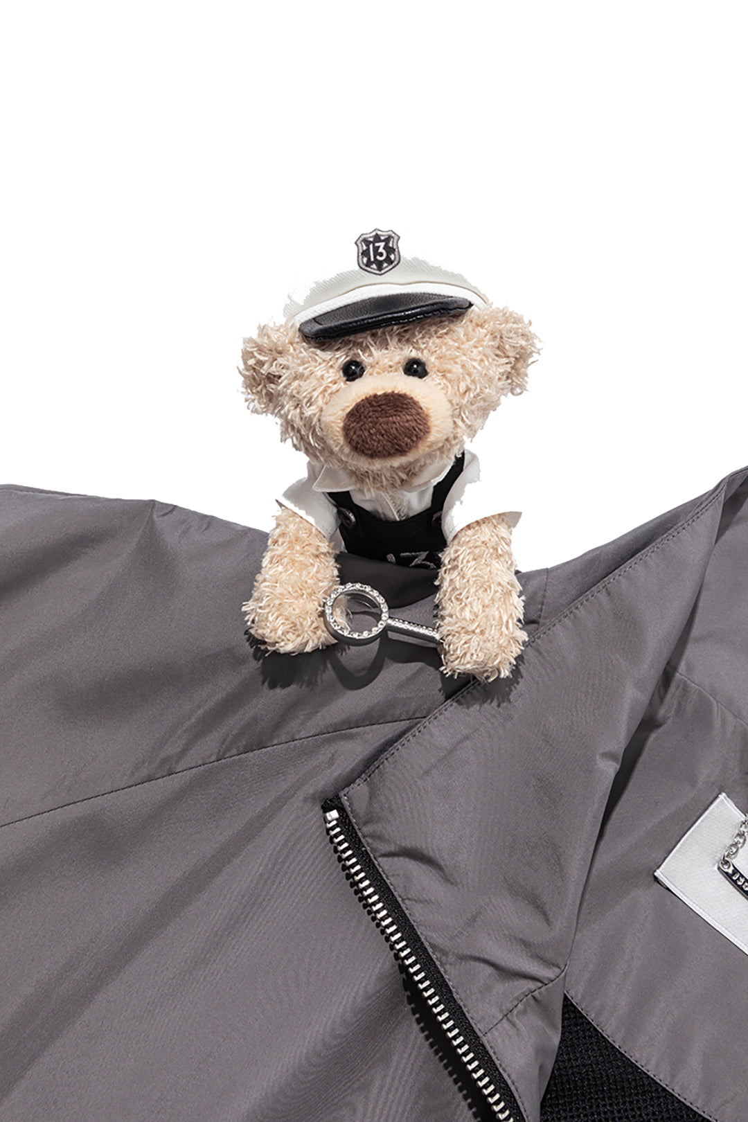 13DE MARZO Sheriff Bear Sports Jacket Grey