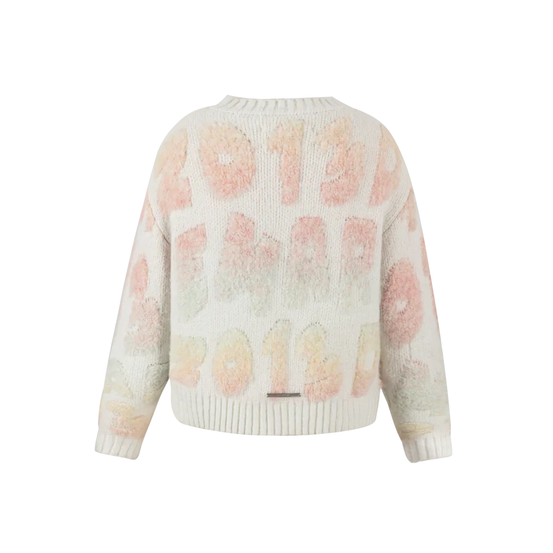 13DE MARZO GRADIENT LOGO CARDIGAN