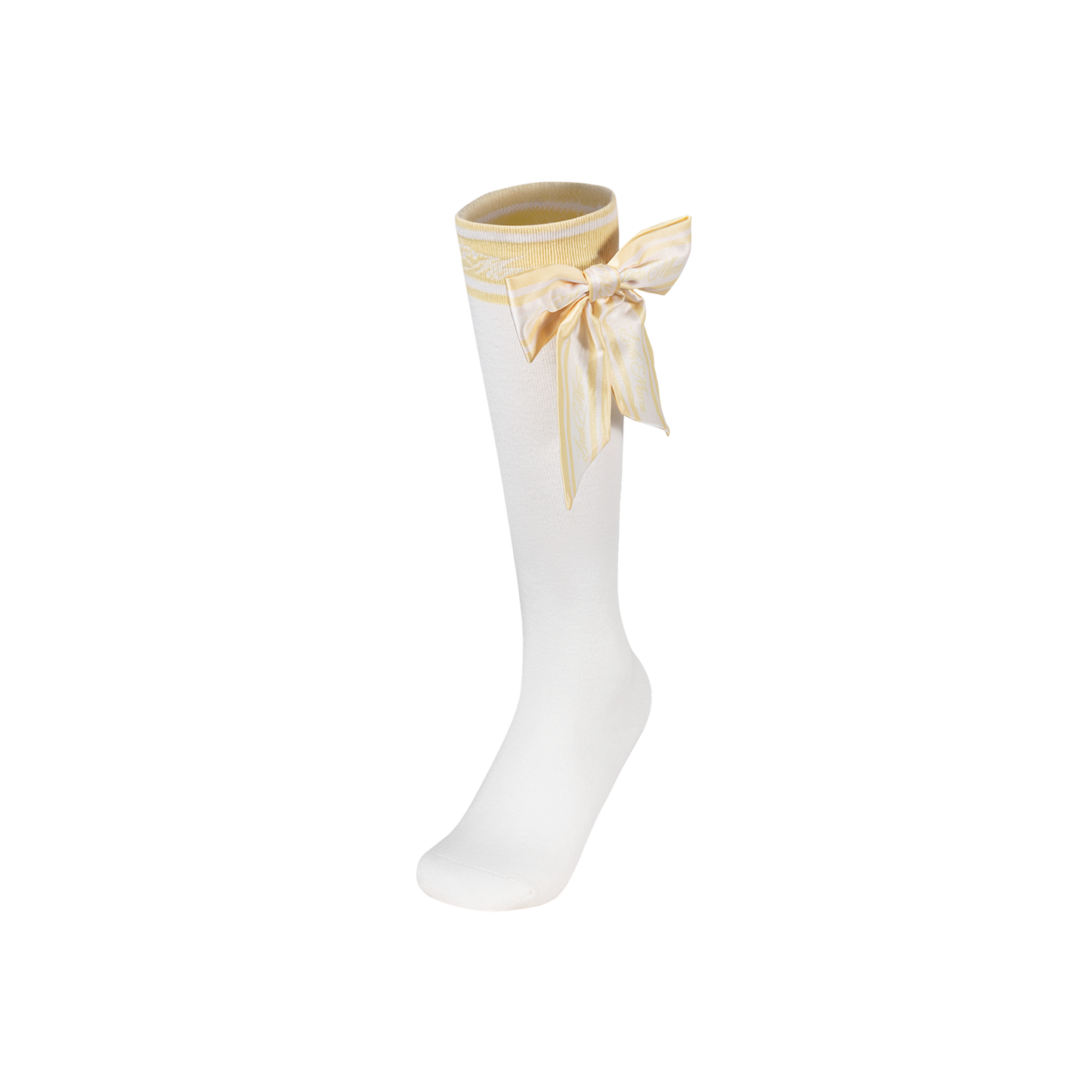 13DE MARZO Golf Mid-Calf Socks White