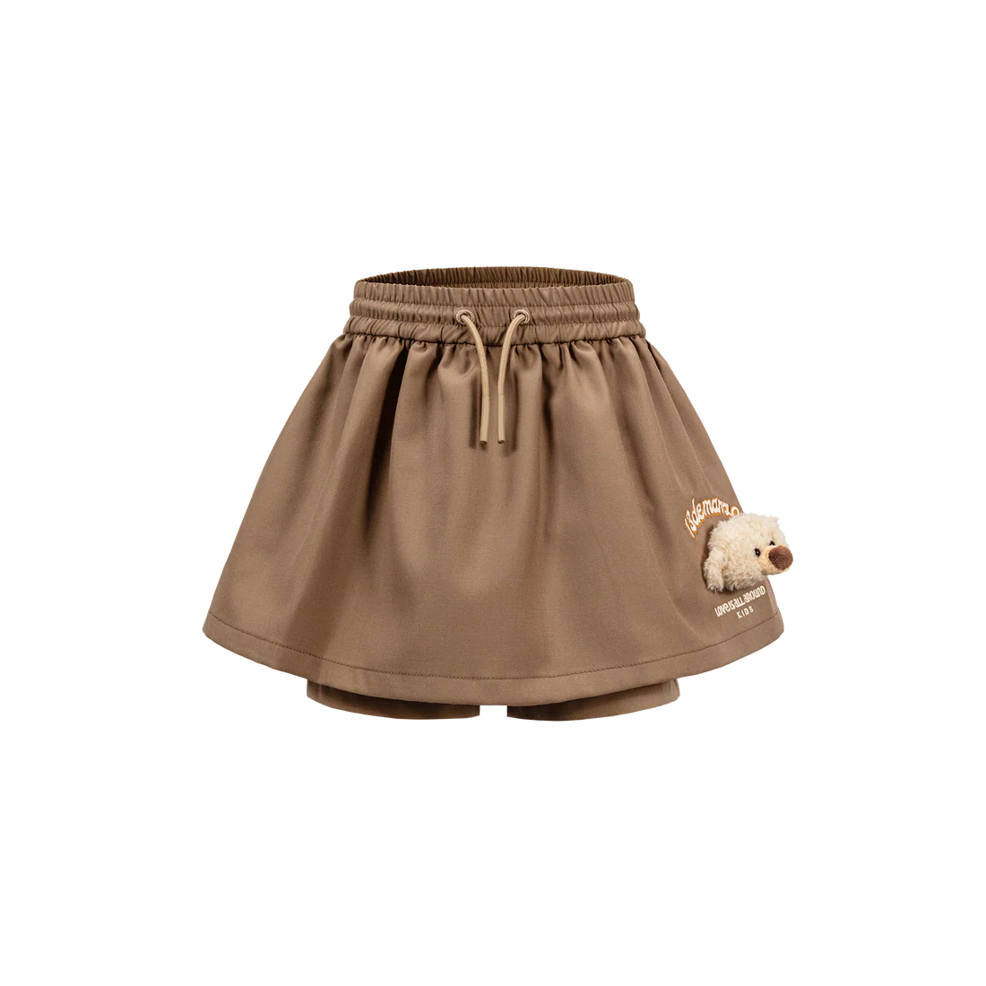 13DE MARZO BabyBear Aline Shorts Brown