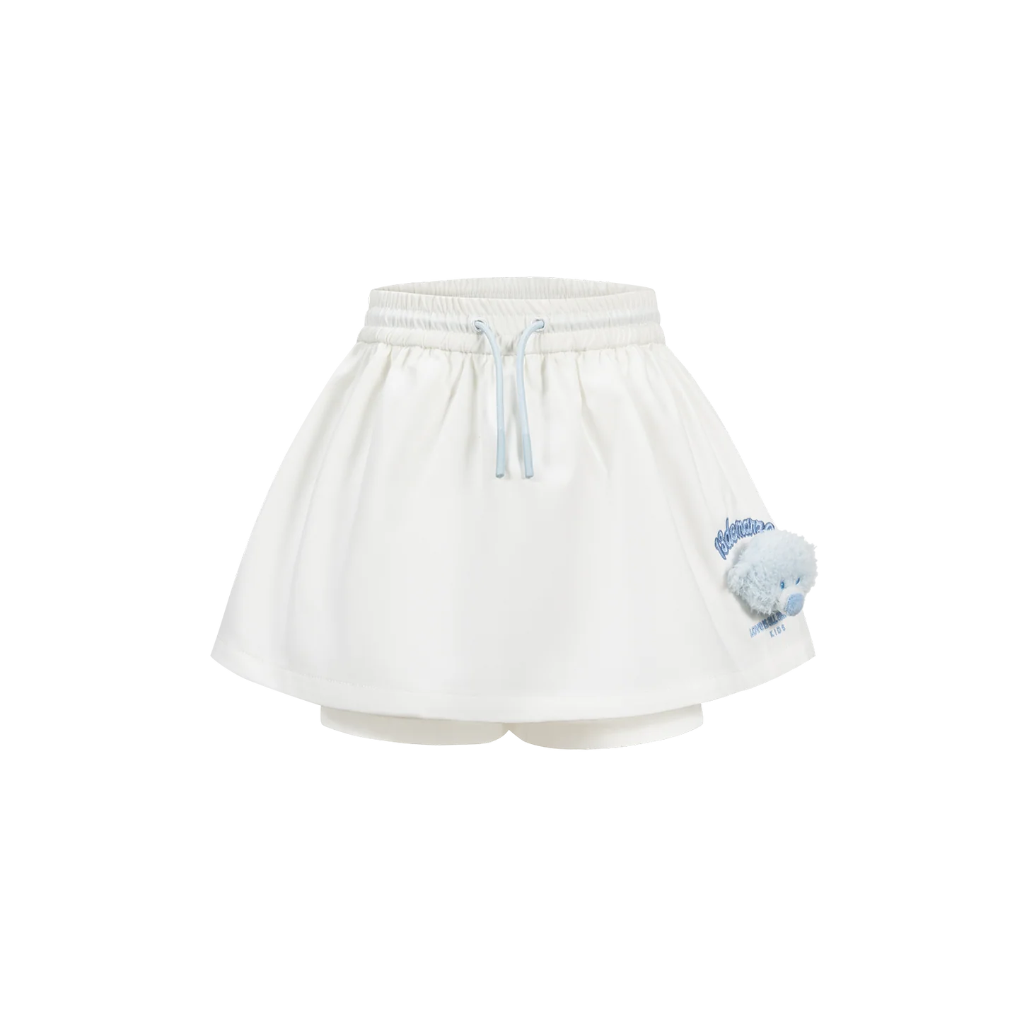 13DE MARZO BabyBear Aline Shorts White