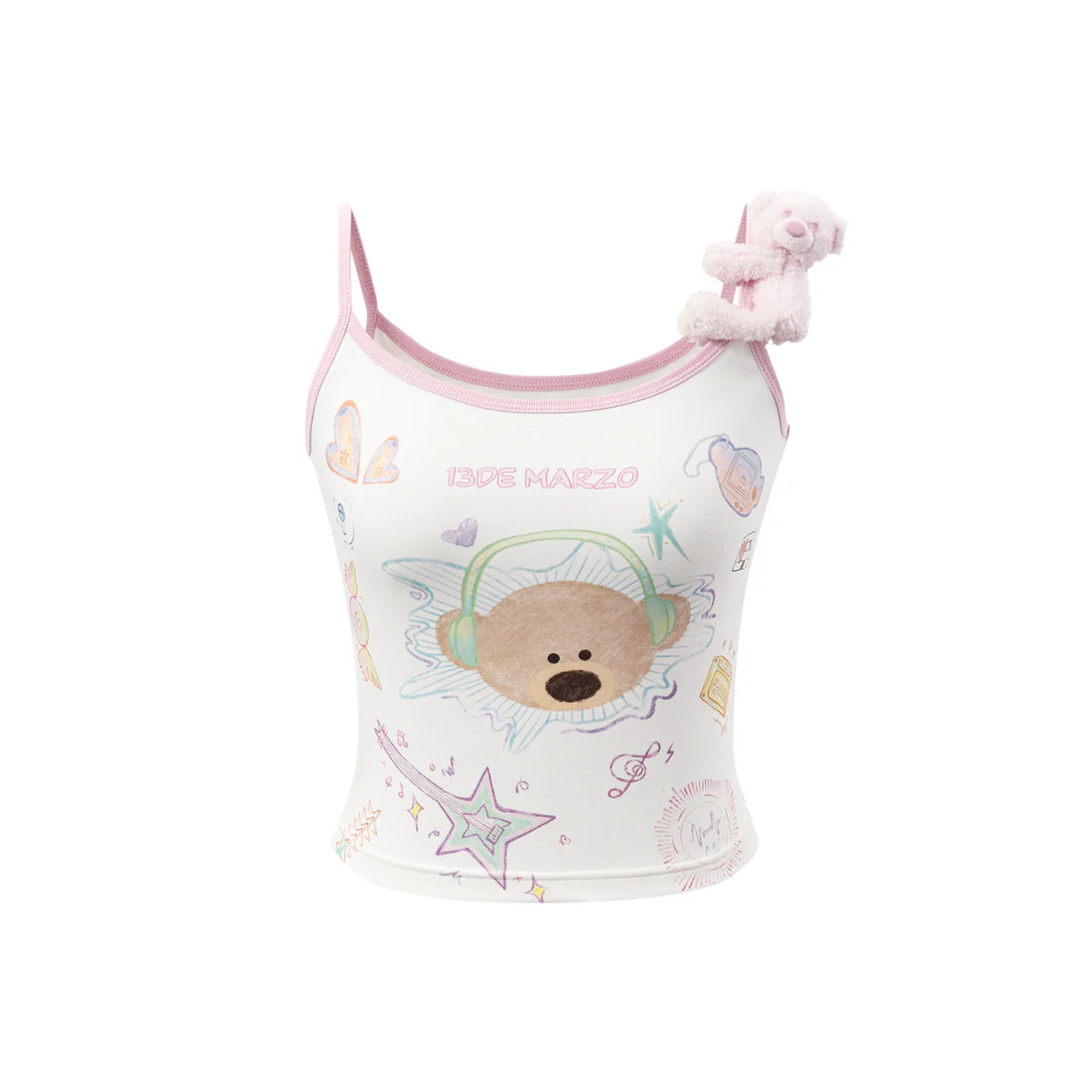 13DE MARZO Musical Festvial Bear Camisole