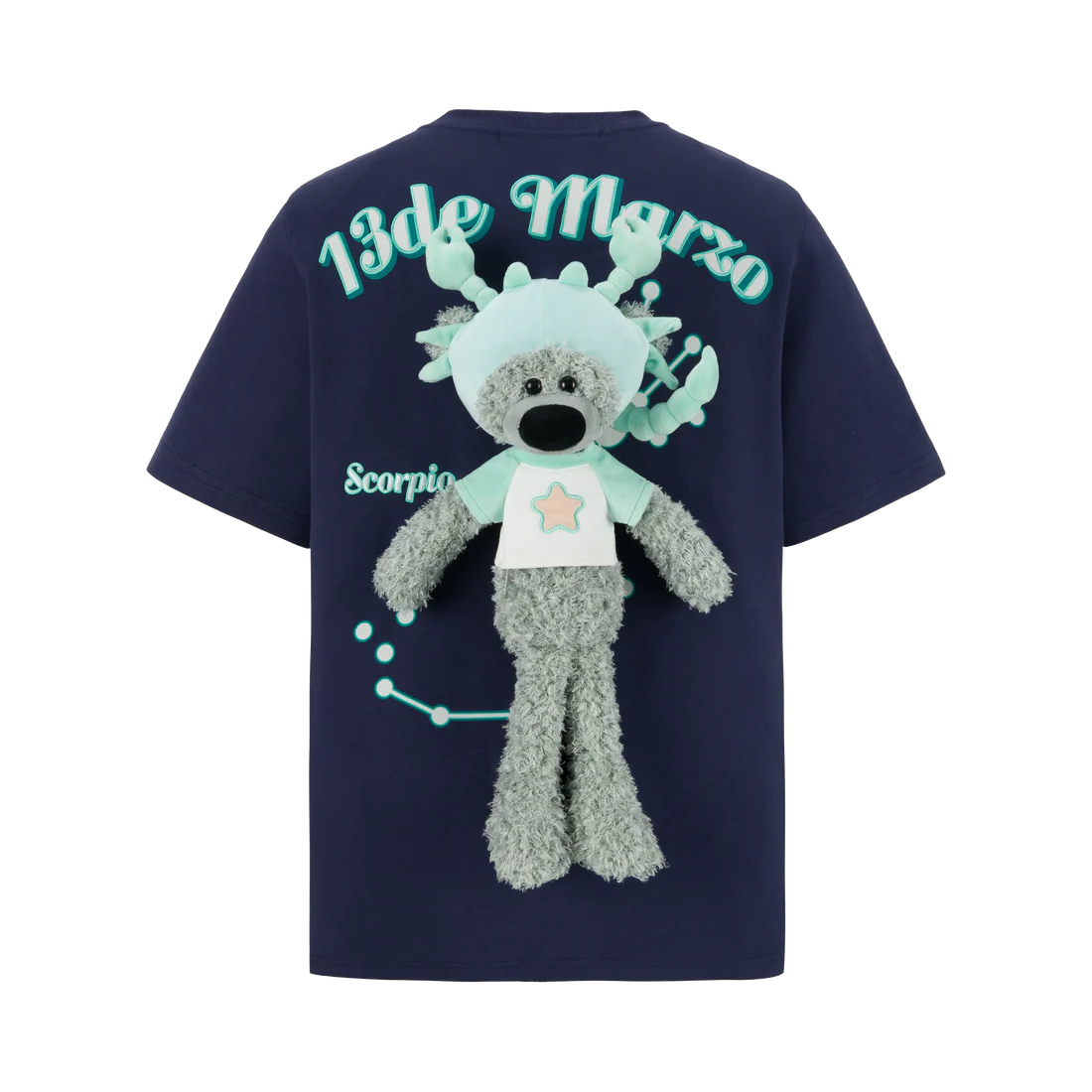 13DE MARZO Constellation Series T-shirt Scorpio