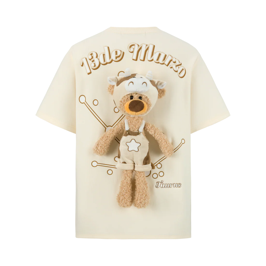 13DE MARZO Constellation Series T-shirt Taurus