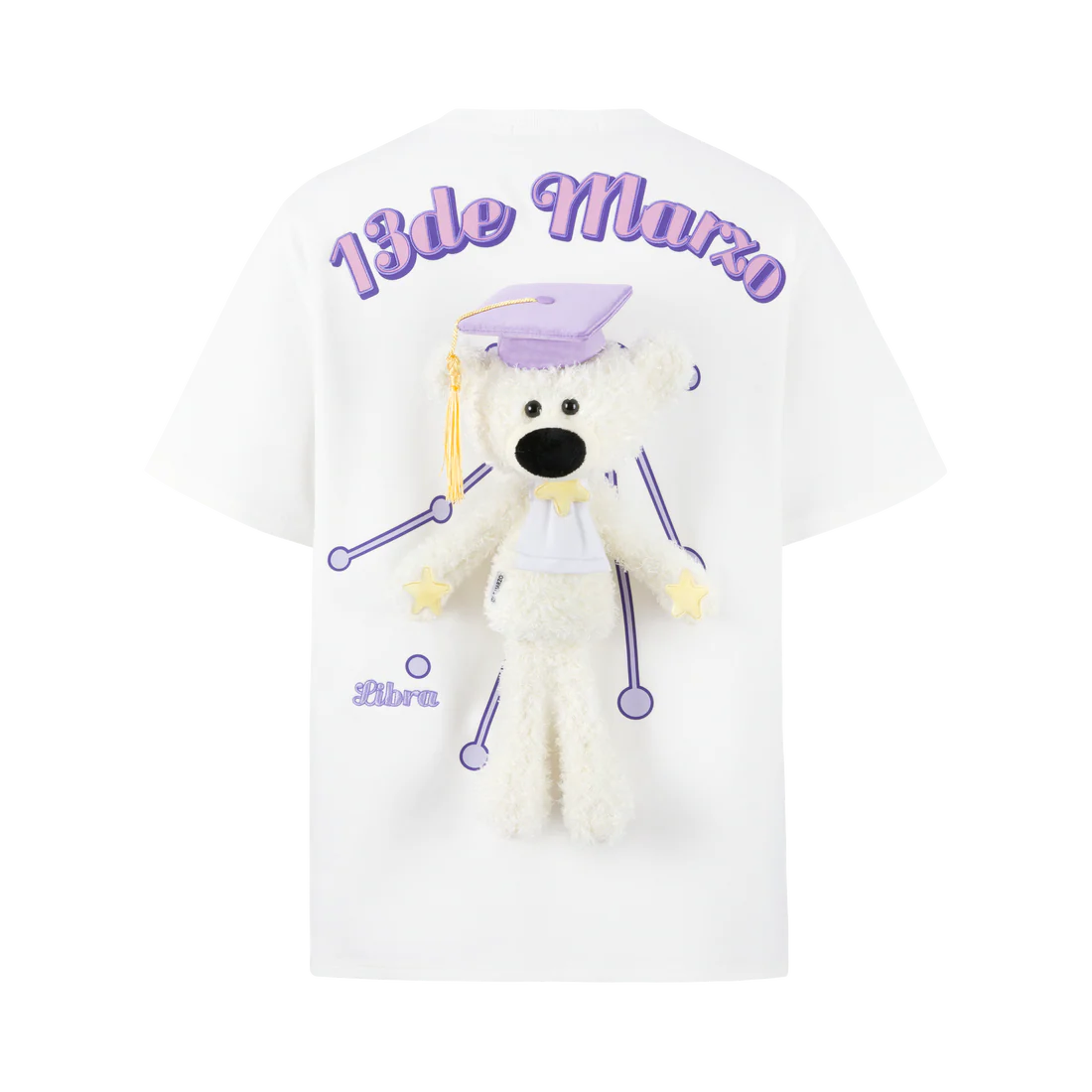 13DE MARZO Constellation Series T-shirt