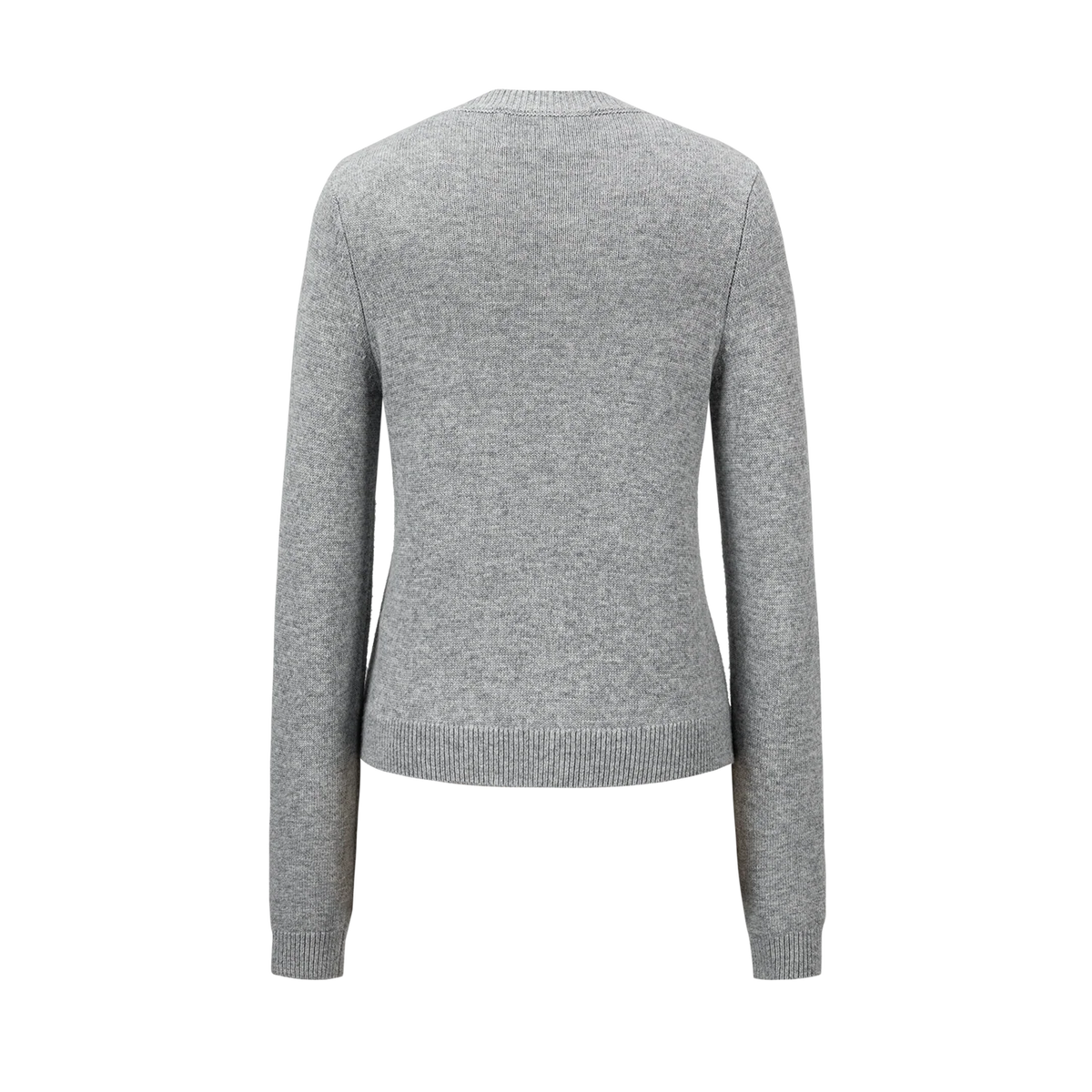 13DE MARZO Bow Bear Knit Cardigan Vest Grey