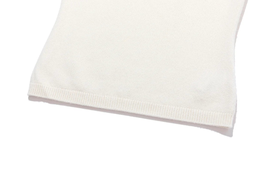 13DE MARZO Doozoo Knit Vest Beige