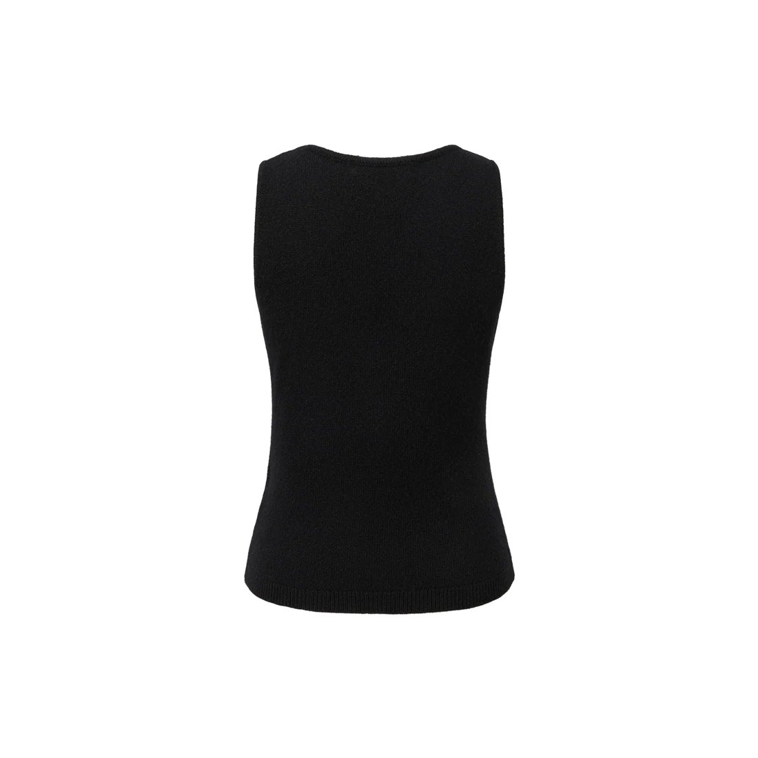 13DE MARZO Doozoo Knit Vest Black