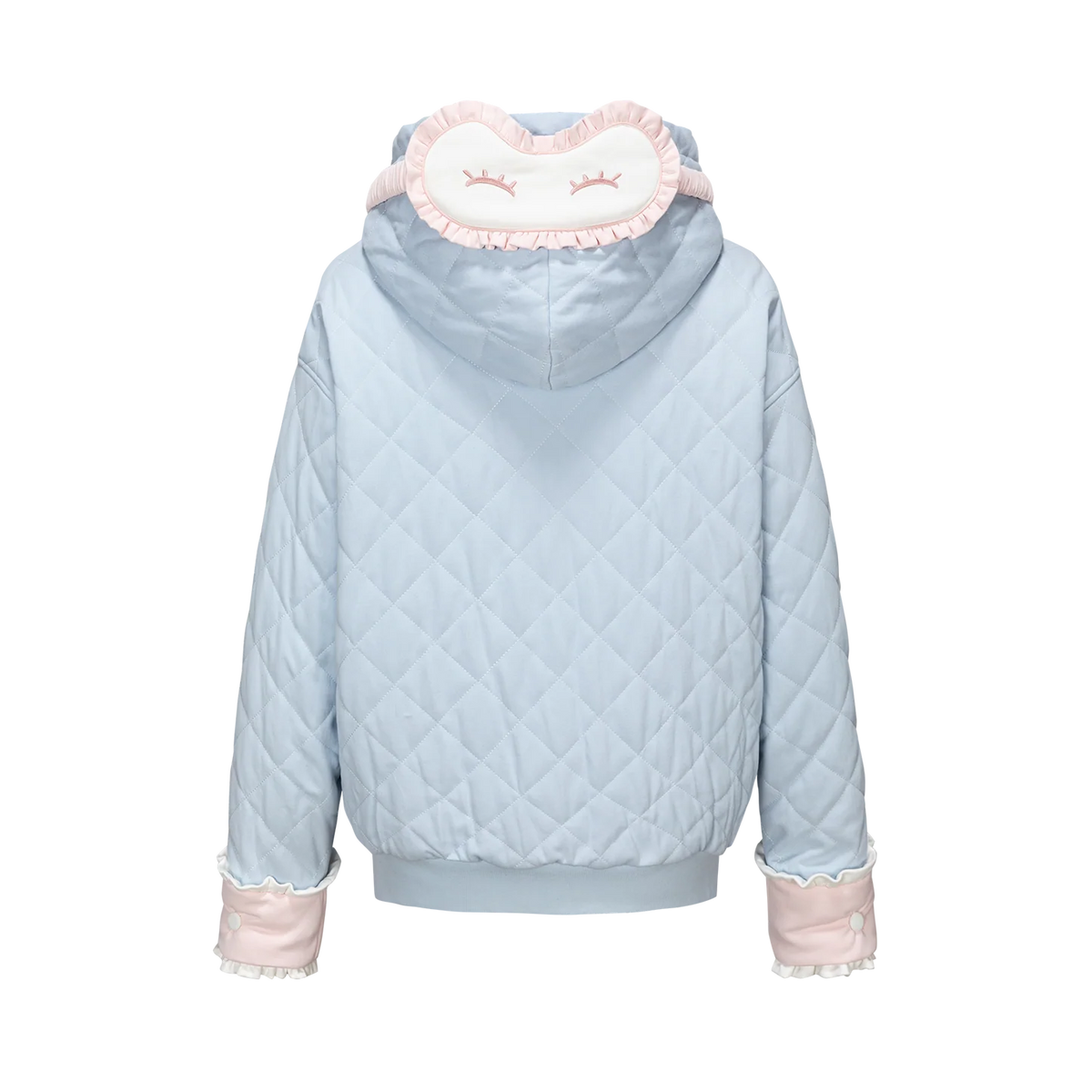 13DE MARZO Nighty Night Bear Eye Mask Cardigan Blue