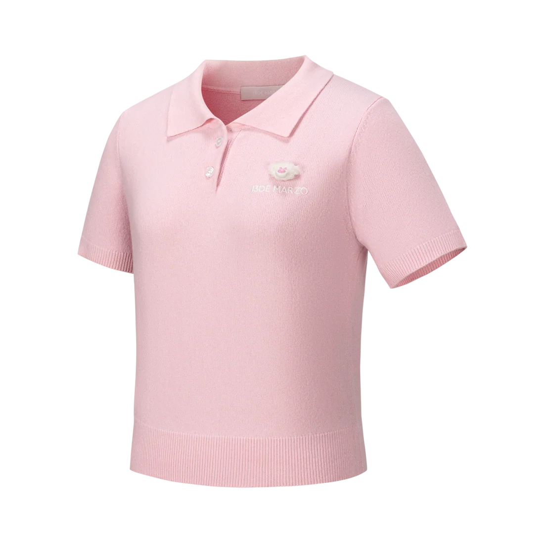 13DE MARZO Doozoo Polo Tee Pink