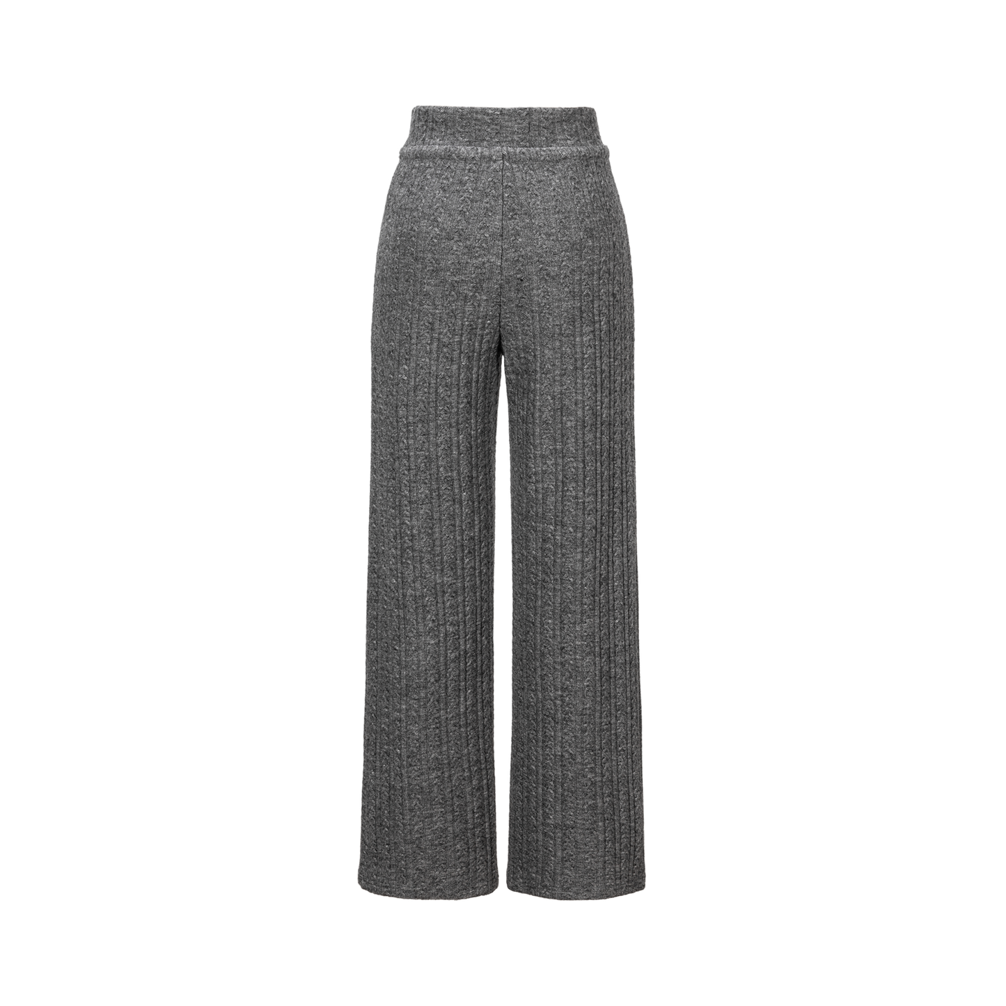 13DE MARZO Mini Bear Knit Trousers Grey